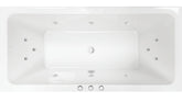 CARINA Inset Bath or Spa Bath With Sizes 1525/1676/1750 mm And 12/14/18 Flush Jets